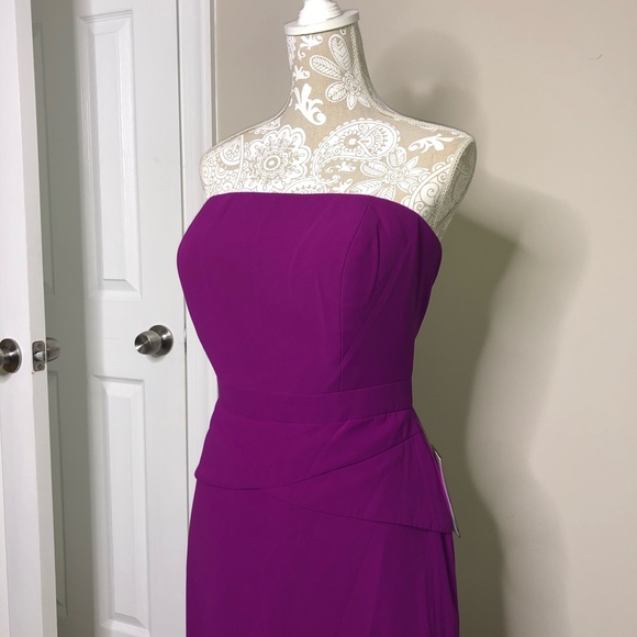 Plum Bridesmaid dress - Picture 4 of 8